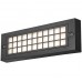 Φωτιστικό Επίτοιχο LED 6W 230V 4000K Λευκό Φως Ημέρας Polycarbonate Μαύρο IP65 96GRFLED300/6BL